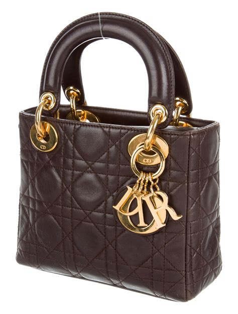 lady dior mini nera|lady dior mini bag price.